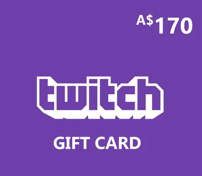 Twitch AUD 170 Gift Card AU — лицензионный ключ