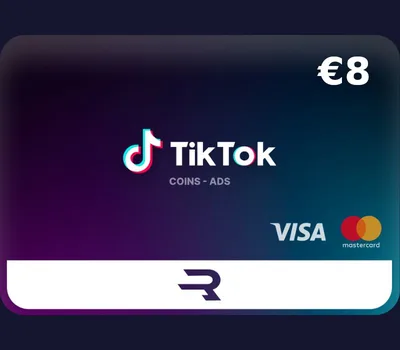 Rewarble TikTok EUR 8 Gift Card EU — лицензионный ключ