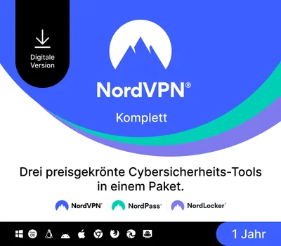 NordVPN Complete DE Key (1 Year / 10 Devices) — лицензионный ключ