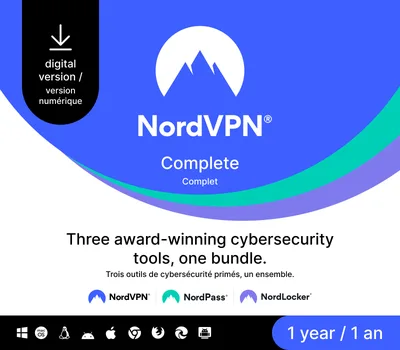 NordVPN Complete CA Key (1 Year / 10 Devices) — лицензионный ключ