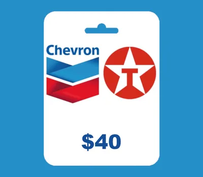 Chevron and Texaco USD 40 Gift Card US — лицензионный ключ