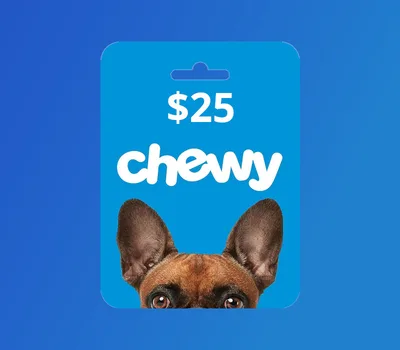 Chewy USD 25 Gift Card US — лицензионный ключ