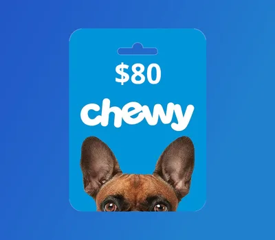 Chewy USD 80 Gift Card US — лицензионный ключ