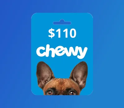 Chewy USD 110 Gift Card US — лицензионный ключ