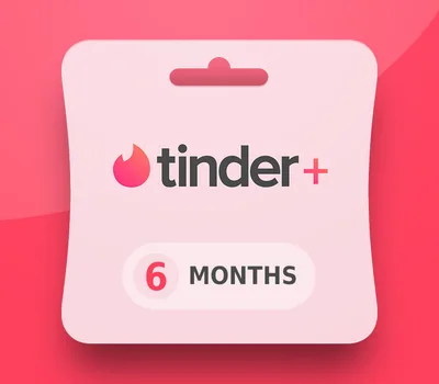 Tinder Plus - 6-Month Subscription Key HK — лицензионный ключ
