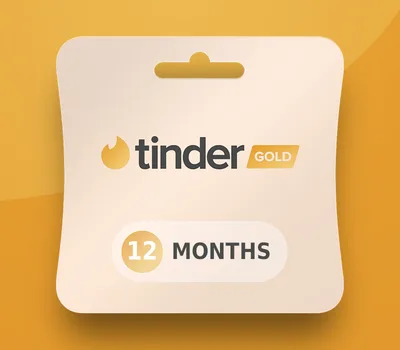 Tinder Gold - 12 Months Subscription Key CZ — лицензионный ключ
