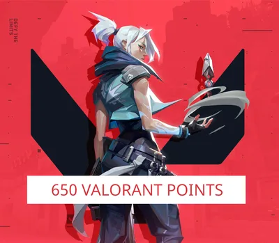 VALORANT - 650 Valorant Points Gift Card ID — лицензионный ключ