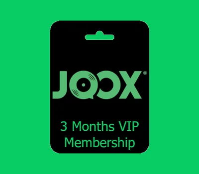 JOOX 3-Months VIP Membership Subscription Key TH — лицензионный ключ