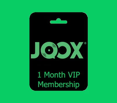 JOOX 1-Month VIP Membership Subscription Key TH — лицензионный ключ