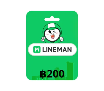 Line Man Delivery THB 200 Gift Card TH — лицензионный ключ