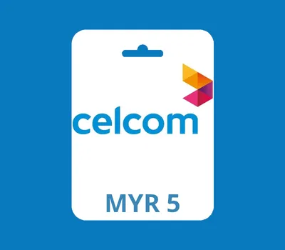 Celcom MYR 5 Gift Card MY — лицензионный ключ