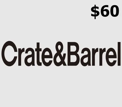 Crate and Barrel USD 60 Gift Card US — лицензионный ключ