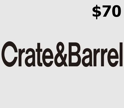 Crate and Barrel USD 70 Gift Card US — лицензионный ключ