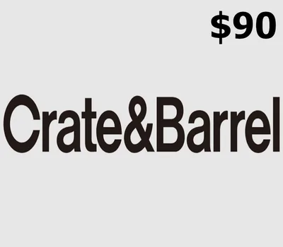 Crate and Barrel USD 90 Gift Card US — лицензионный ключ
