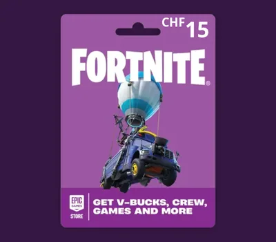 Fortnite CHF 15 PC Epic Games Gift Card CH — лицензионный ключ