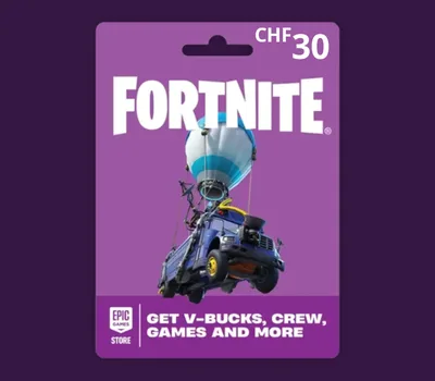 Fortnite CHF 30 PC Epic Games Gift Card CH — лицензионный ключ