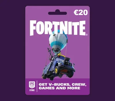 Fortnite EUR 20 PC Epic Games Gift Card IE — лицензионный ключ