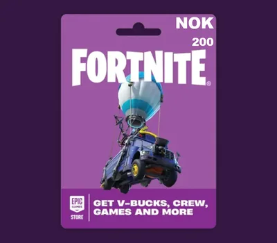 Fortnite NOK 200 PC Epic Games Gift Card NO — лицензионный ключ