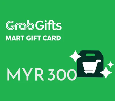 GrabMart MYR 300 Gift Card MY — лицензионный ключ