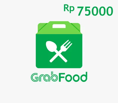 Grab Food IDR 75000 Gift Card ID — лицензионный ключ