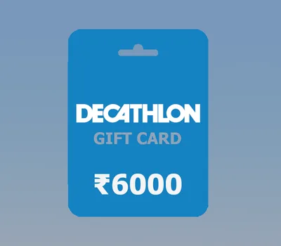 Decathlon INR 6000 Gift Card IN — лицензионный ключ