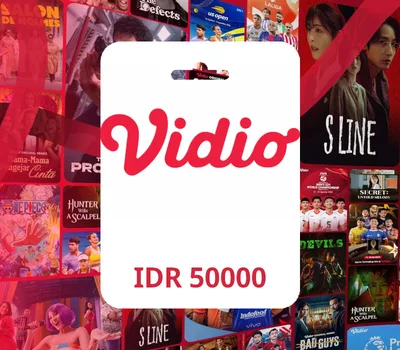 Vidio.com IDR 50000 Gift Card ID — лицензионный ключ