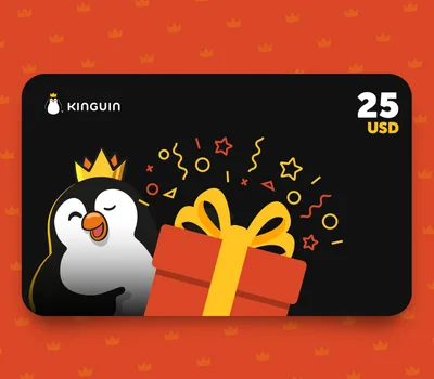 Kinguin USD 25 Gift Card — лицензионный ключ