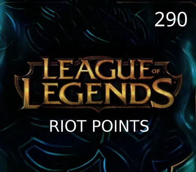 League of Legends 290 RP Prepaid Card EU — лицензионный ключ