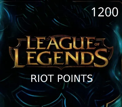 League of Legends 1200 RP Prepaid Card US — лицензионный ключ