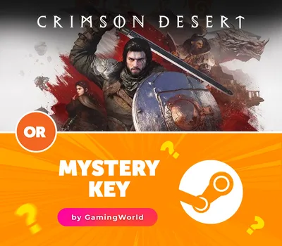 Crimson Desert or Mystery CD Key by GamingWorld — лицензионный ключ
