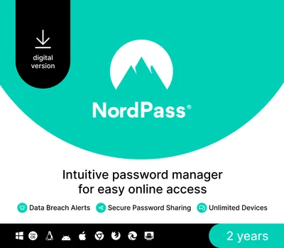 NordPass Premium Global Key (2 Years / Unlimited Devices) — лицензионный ключ