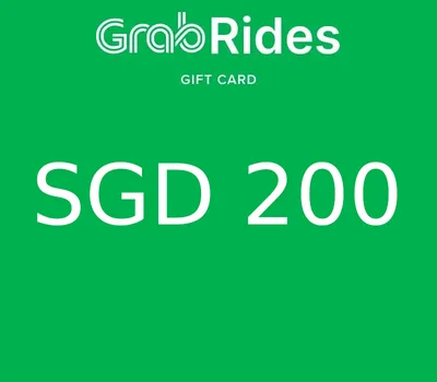 Grab Rides SGD 200 Gift Card SG — лицензионный ключ