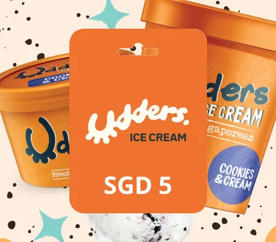 Udders Ice Cream SGD 5 Gift Card SG — лицензионный ключ