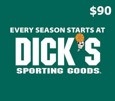 Dicks Sporting Goods USD 90 Gift Card US — лицензионный ключ