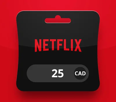 Netflix CAD 25 Gift Card CA — лицензионный ключ