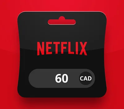 Netflix CAD 60 Gift Card CA — лицензионный ключ