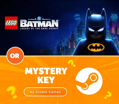 LEGO Batman: Legacy of the Dark Knight or Mystery EU/NA Steam CD Key by Global Games — лицензионный ключ