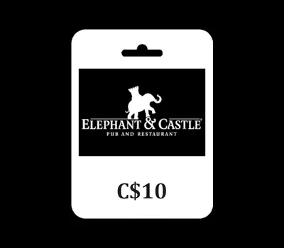 Elephant & Castle CAD 10 Gift Card CA — лицензионный ключ
