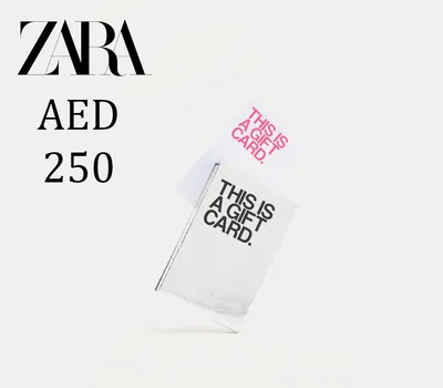 Zara AED 250 Gift Card AE — лицензионный ключ