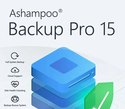 Ashampoo Backup Pro 15 Activation Key (2 PCs) — лицензионный ключ