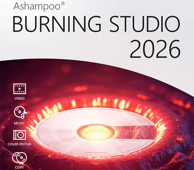 Ashampoo Burning Studio 2026 CD Key (2 PCs) — лицензионный ключ