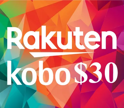 Rakuten kobo USD 30 Gift Card — лицензионный ключ