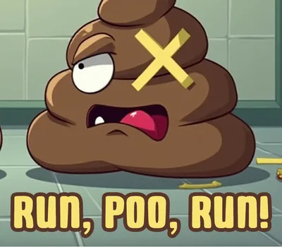 Run, Poo, Run! PC Steam CD Key — лицензионный ключ
