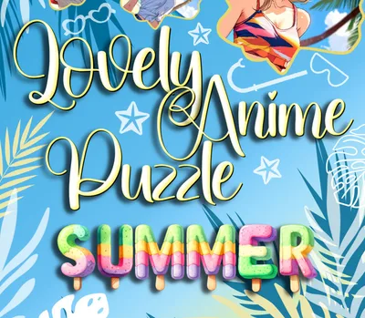 Lovely Anime Puzzle Summer PC Steam CD Key — лицензионный ключ