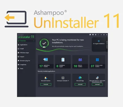 Ashampoo UnInstaller 11 Activation Key (2 PCs) — лицензионный ключ
