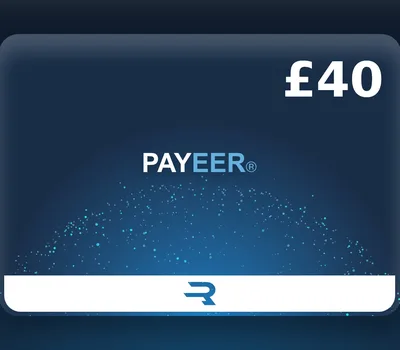Rewarble Payeer GBP 40 Gift Card — лицензионный ключ