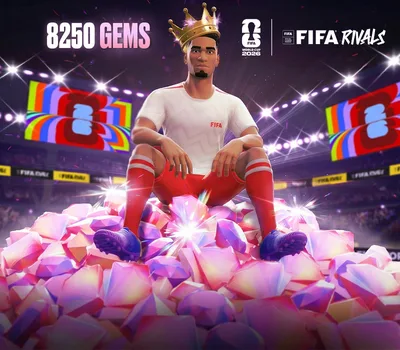 FIFA Rivals - 8250 Gems Gift Card — лицензионный ключ