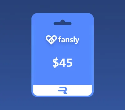 Rewarble Fansly USD 45 Gift Card — лицензионный ключ