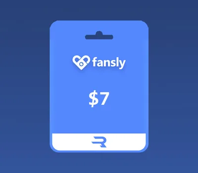 Rewarble Fansly USD 7 Gift Card — лицензионный ключ