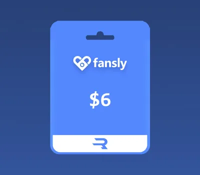 Rewarble Fansly USD 6 Gift Card — лицензионный ключ